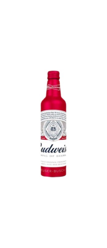 Budweiser USA Aluflasche