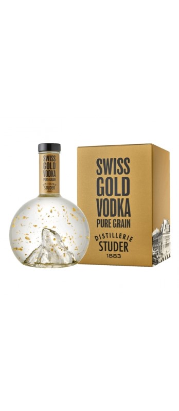 Vodka Gold mit Goldflitter
