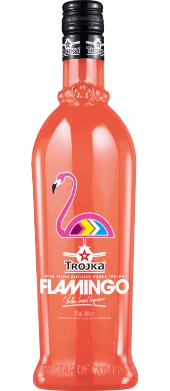 Vodka Trojka Flamingo *
