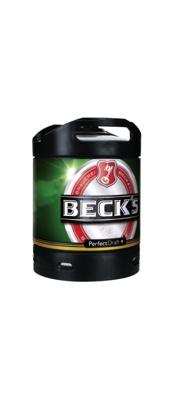 Becks Bier Perfect Draft 6Lt Fässli