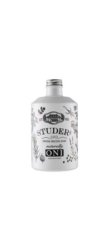 Gin Swiss Highland naturally ONI Alkoholfrei