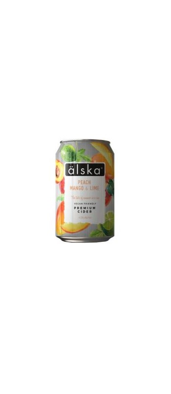 Älska Cider Peach, Mango & Lime
