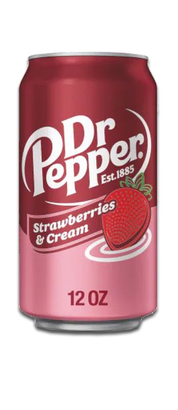 Dr. Pepper Strawberries & Cream