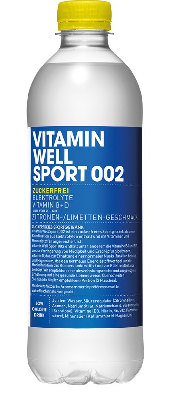 Vitamin Well Sport 002 Zuckerfrei 