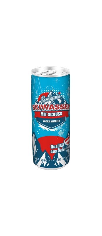 Gschpusi Skiwasser mit Schuss