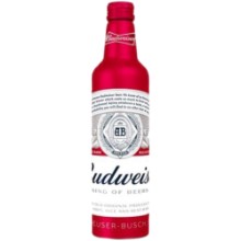 Budweiser USA Aluflasche