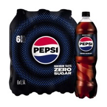 Pepsi Max/Zero, PET 6er-Pack Einweg *