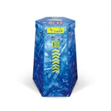 PET-Recycling 110-Liter Kunststoff-Sammelbox (Set à 3 Stk.)