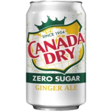 Canada Dry Ginger Ale Zero Dosen