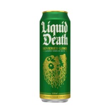 Liquid Death Severed Lime Sparkling Water